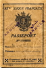 1940 - 06 - Lebanese-French Passport Cover