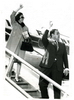 1966 - Ahmed Ben Arafa and Frida leaving Beirut