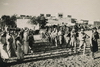 1936-1938 - Palestinian fighters parading in front of villagers 01