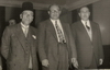 1955 - Prime Minister Sabri El Assali and Editor in Chief of Al Ayyam Nasouh Babil - Damascus 1955