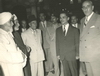 1956 - President Quwwatli and Sheikh Al-Bitar