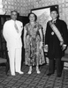 1956 - Prime Minister Bourguiba and Mr. and Mrs. Eltaher